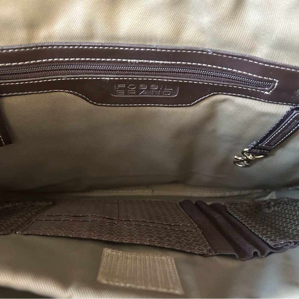FOSSIL VINTAGE Computer Bag - Picture 2 of 16